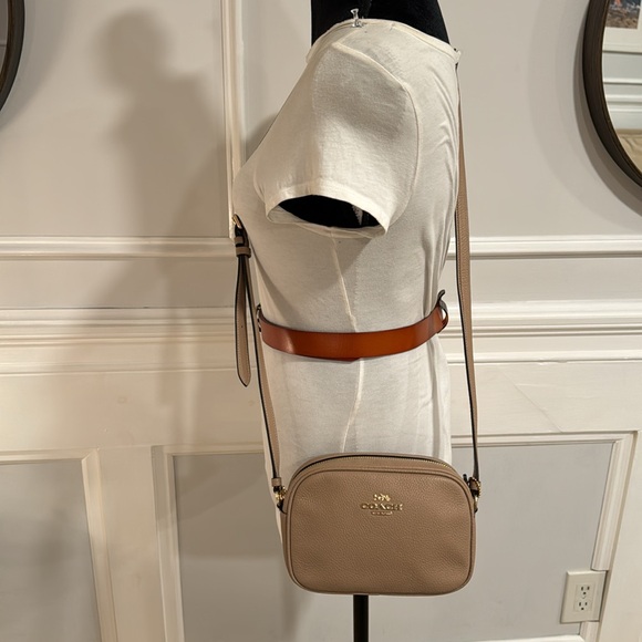 Coach Jamie Pebbled Leather Camera Crossbody Bag EUC - Picture 9 of 16